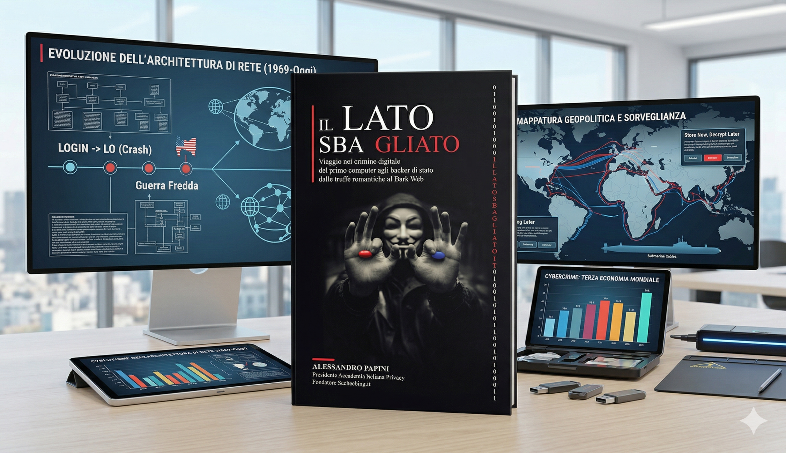 Scopri di più sull'articolo Il nuovo libro di Alessandro Papini, Il lato sbagliato: una bussola per la consapevolezza digitale